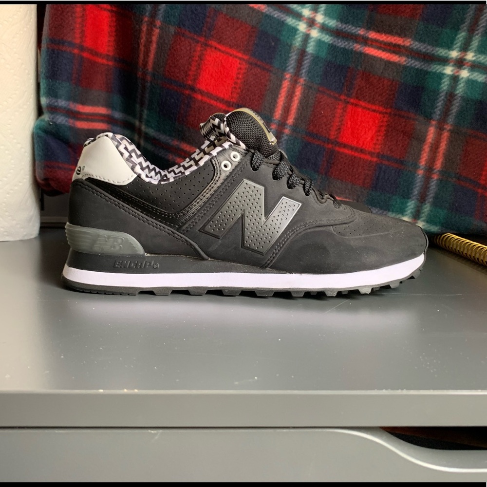 Black and White New Balance